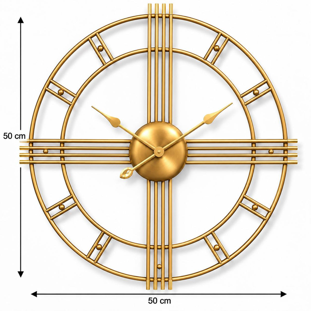 Horloge Murale Design Métal | Solar