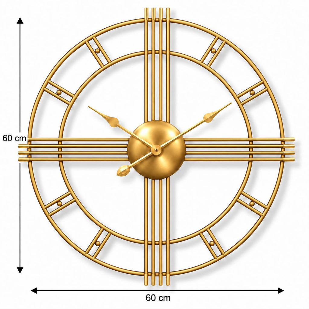 Horloge Murale Design Métal | Solar
