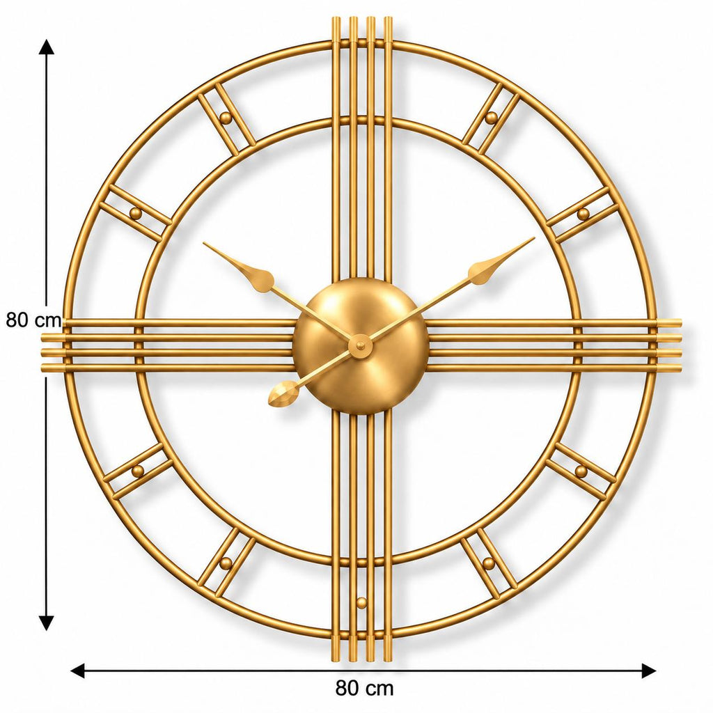 Horloge Murale Design Métal | Solar