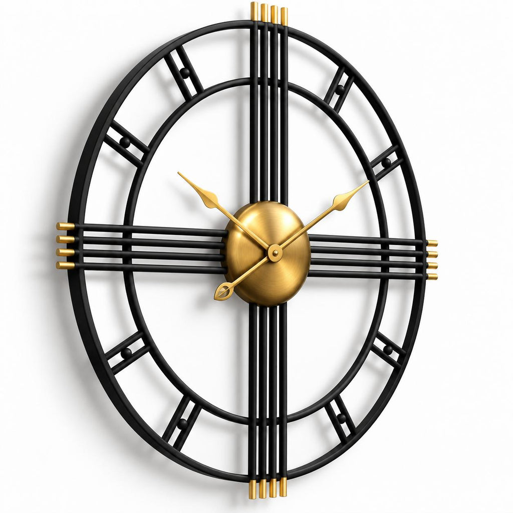 Horloge Murale Design Métal | Solar