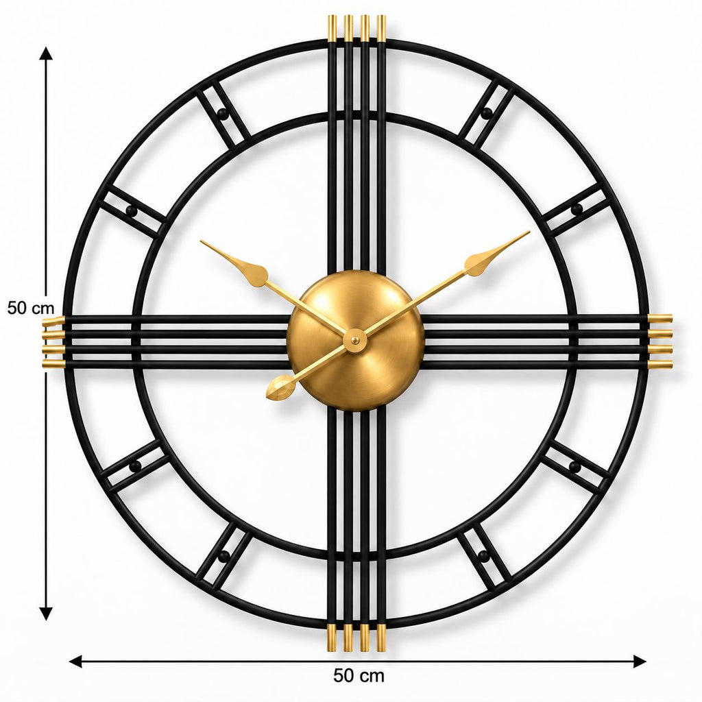 Horloge Murale Design Métal | Solar