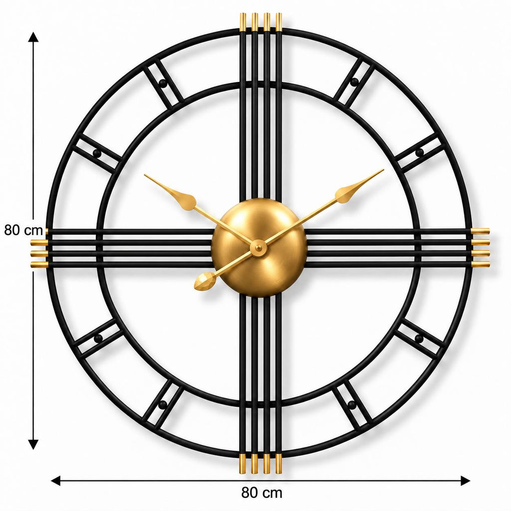 Horloge Murale Design Métal | Solar