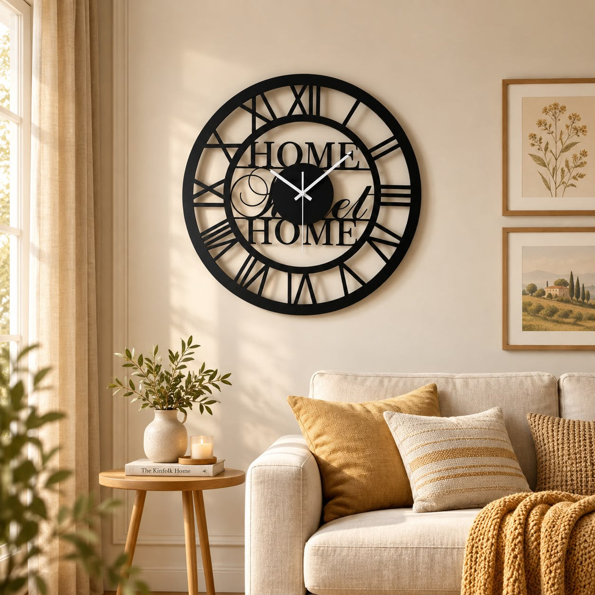 Horloge Murale Design Métal | Sweet