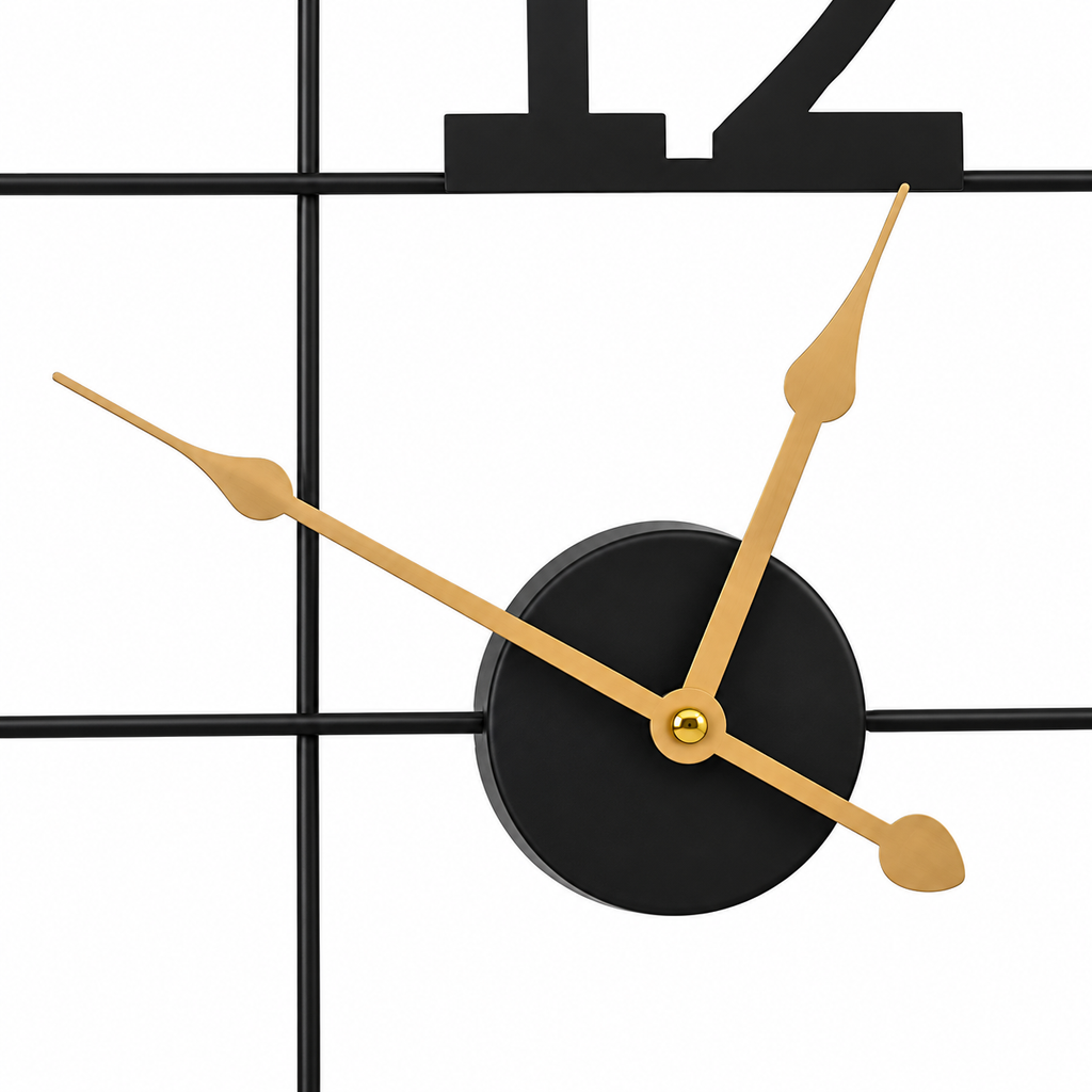 Horloge Murale Design Métal | Three
