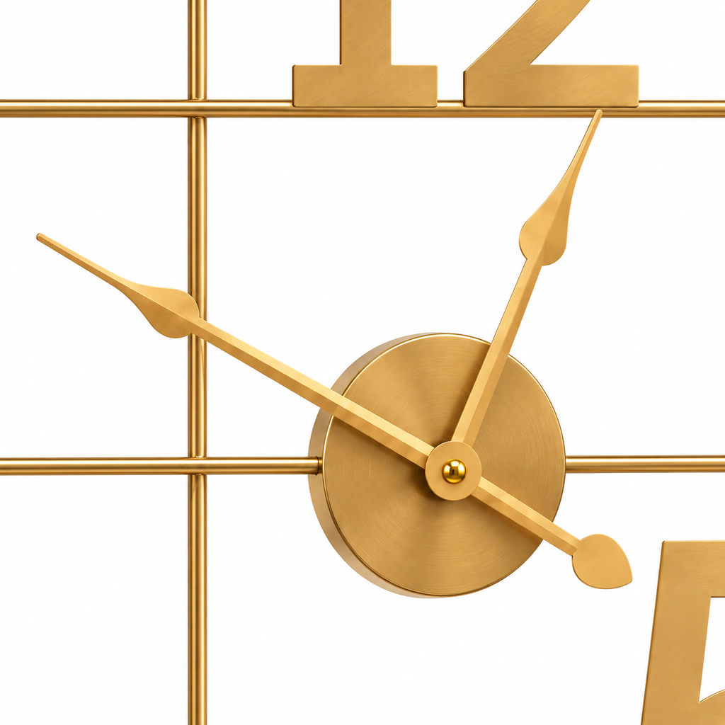 Horloge Murale Design Métal | Three