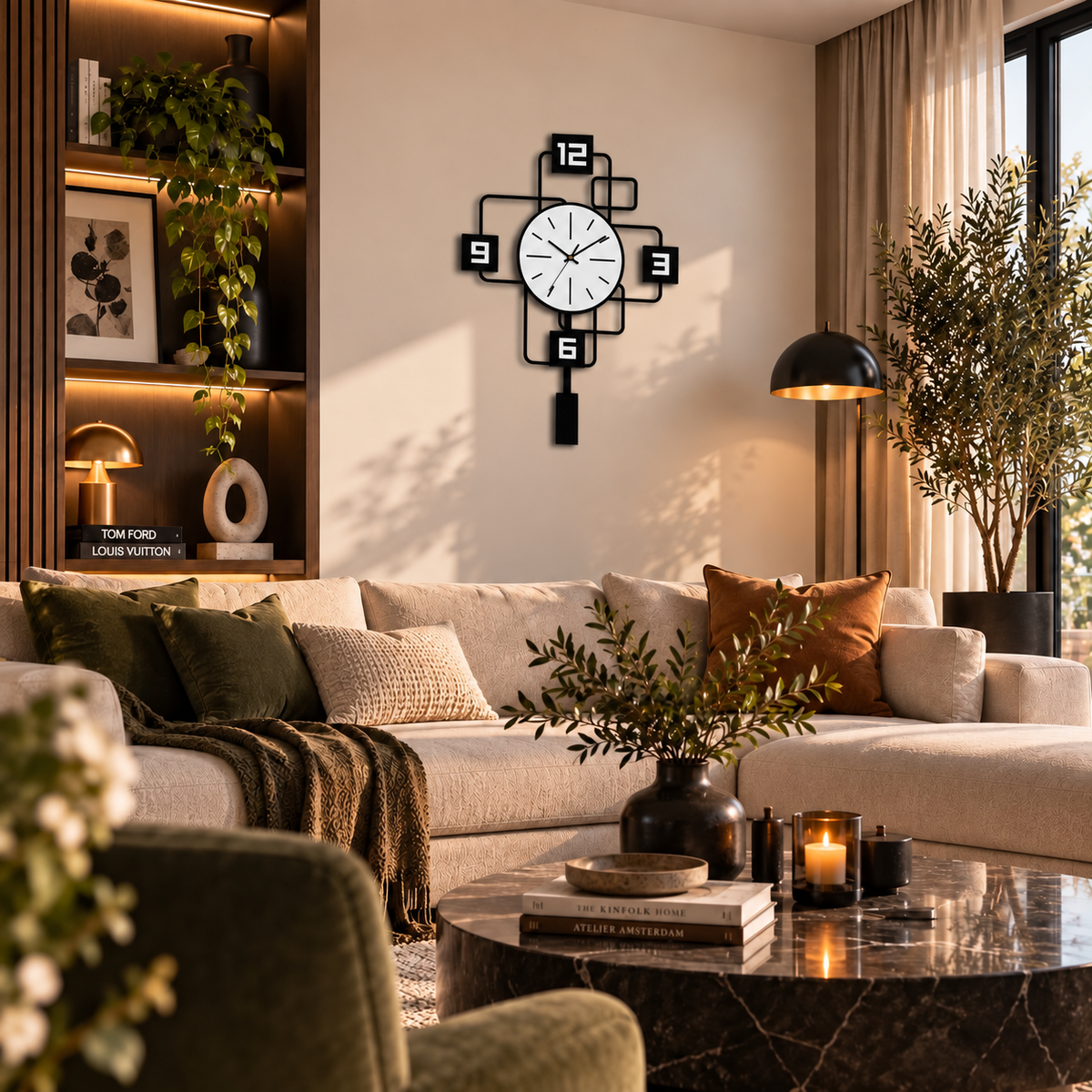 Horloge Murale Design Acrylique | Urban