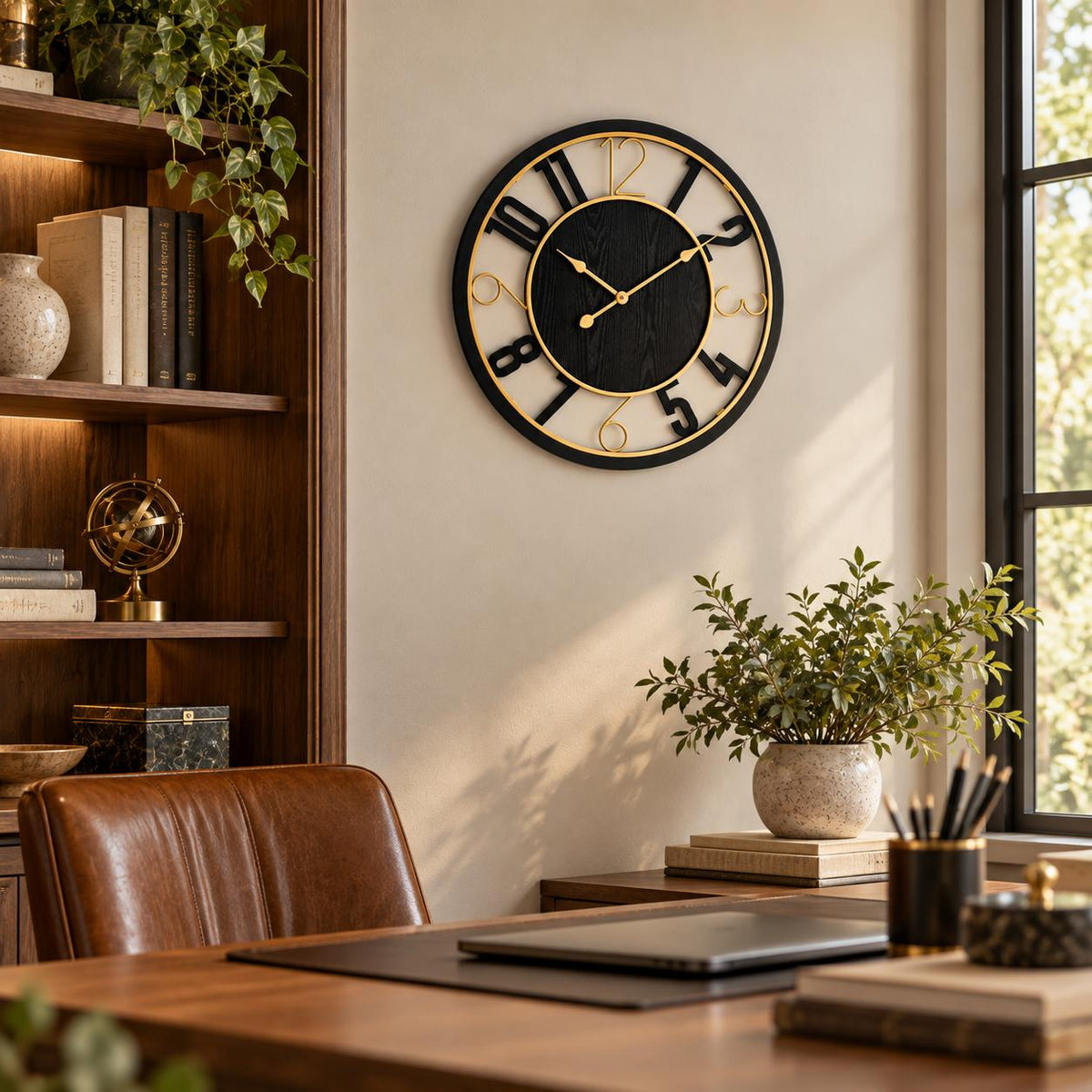 Horloge Murale Design Métal Acrylique | Prestige