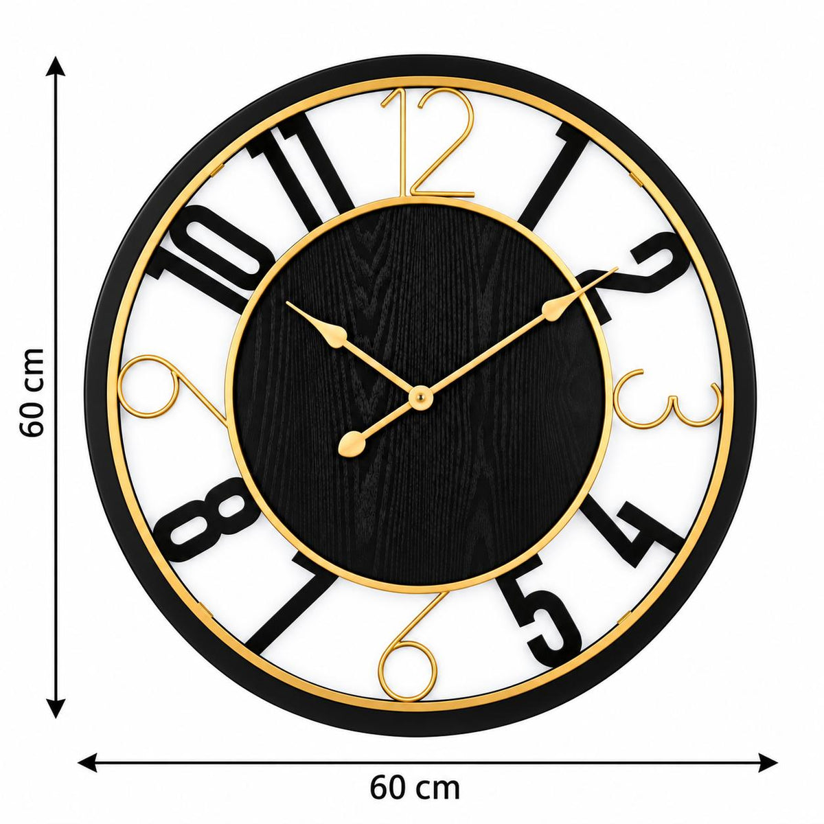 Horloge Murale Design Métal Acrylique | Prestige