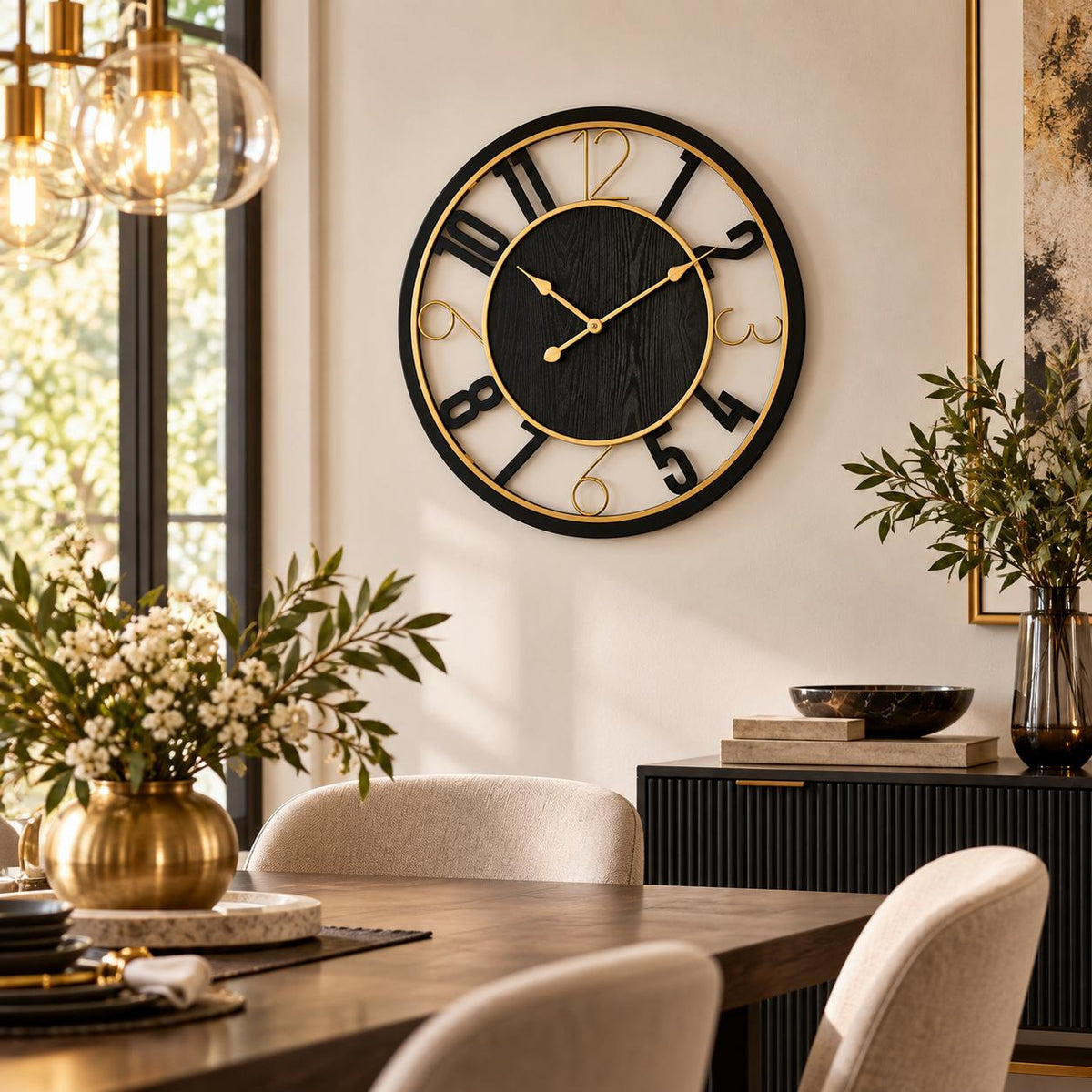 Horloge Murale Design Métal Acrylique | Prestige