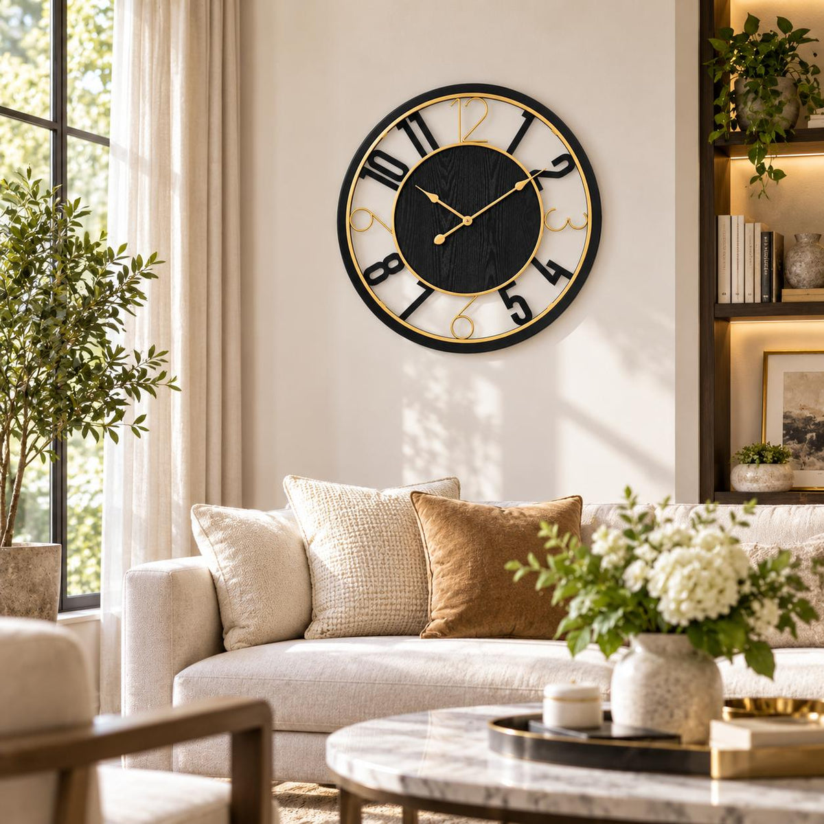 Horloge Murale Design Métal Acrylique | Prestige