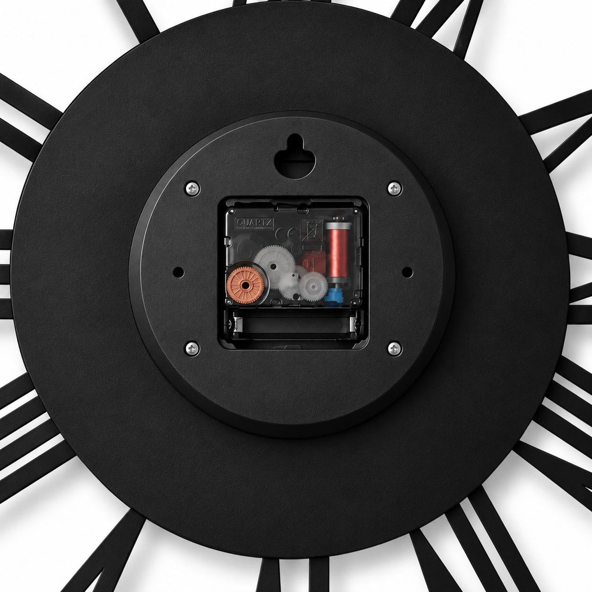 Horloge Murale Design Métal Bois | César
