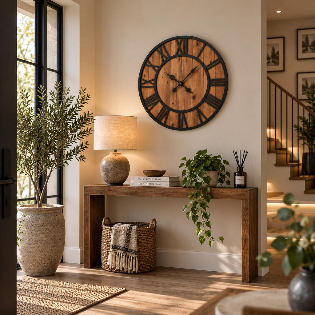Horloge Murale Design Métal Bois | Westwood