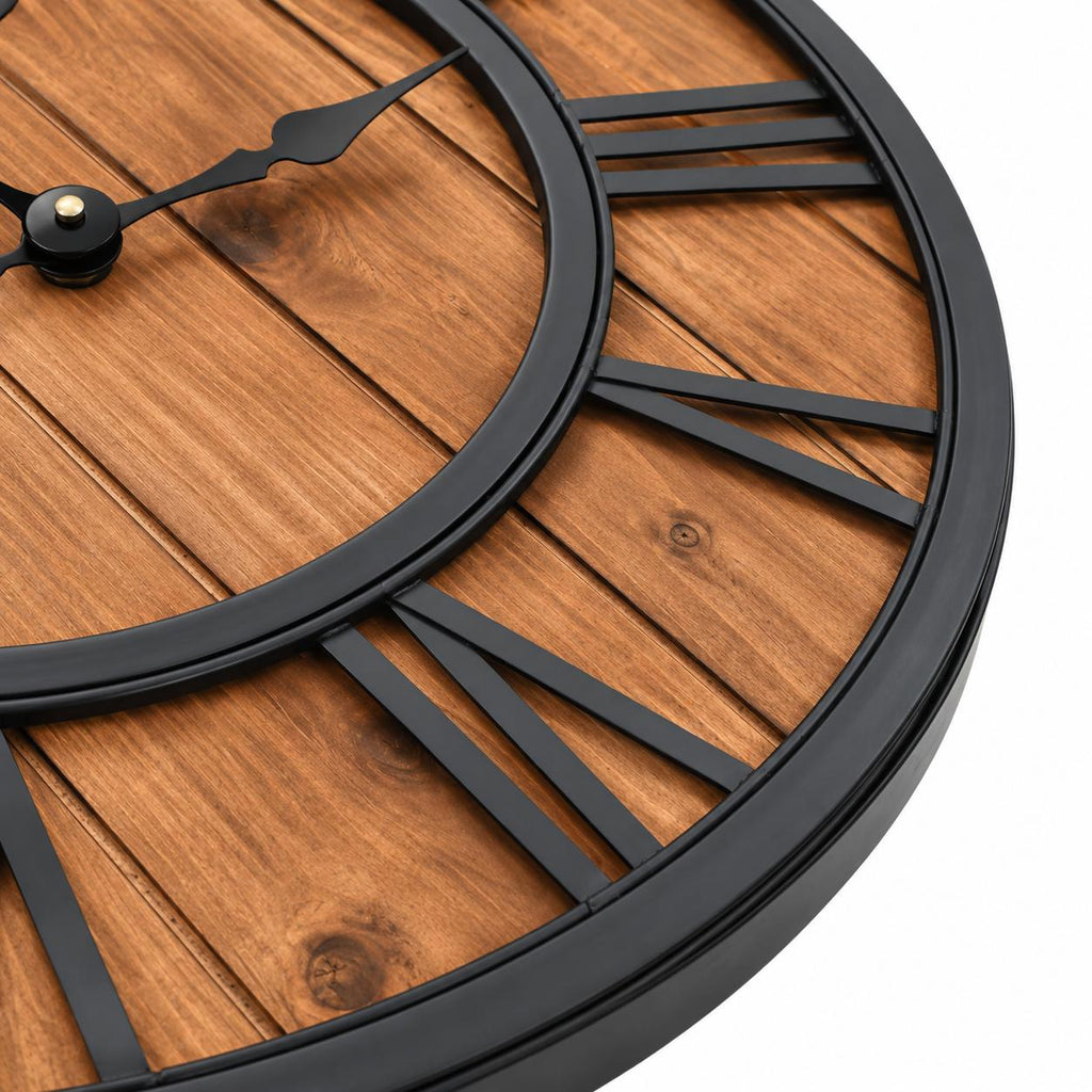 Horloge Murale Design Métal Bois | Westwood