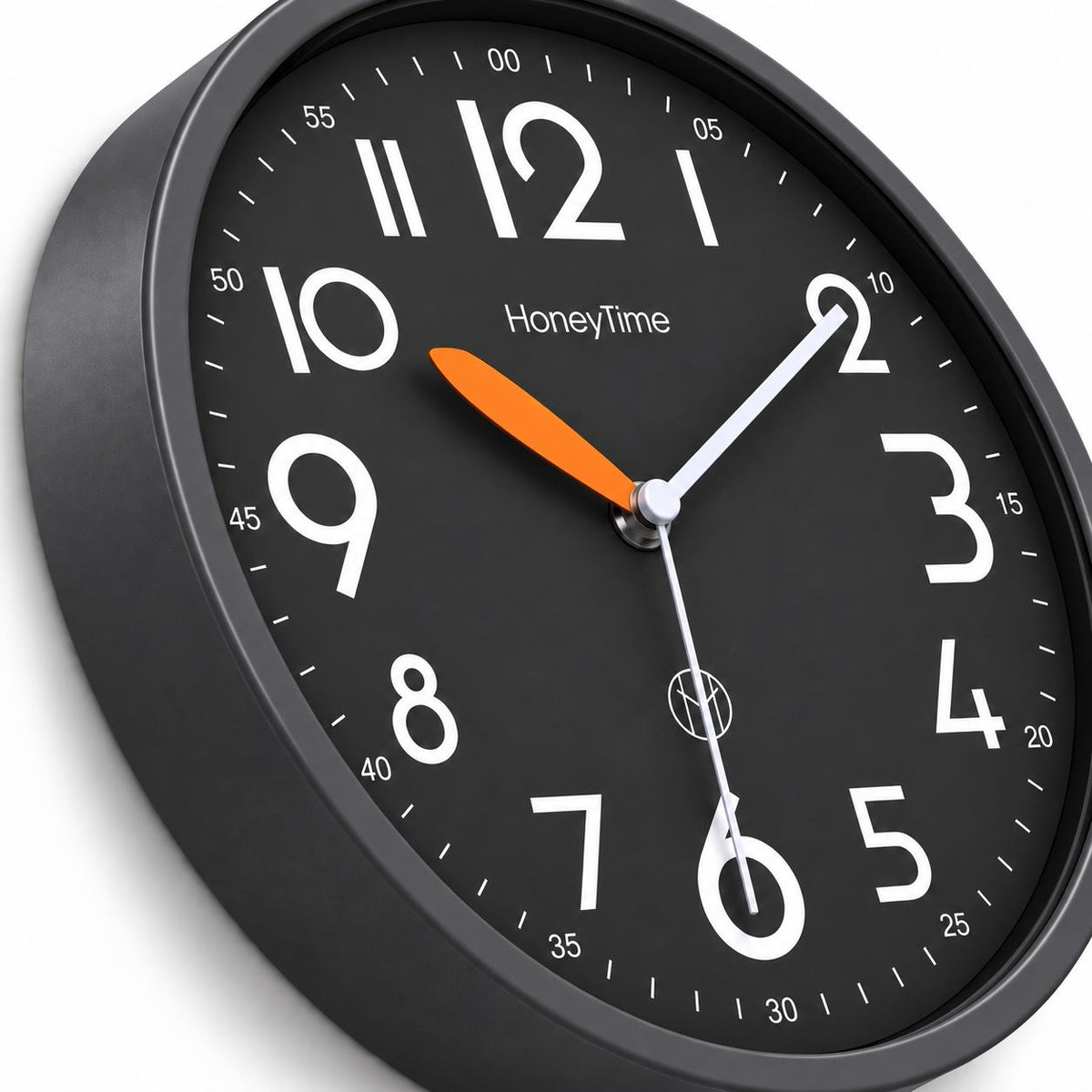 Horloge Murale Moderne Plastique | Black