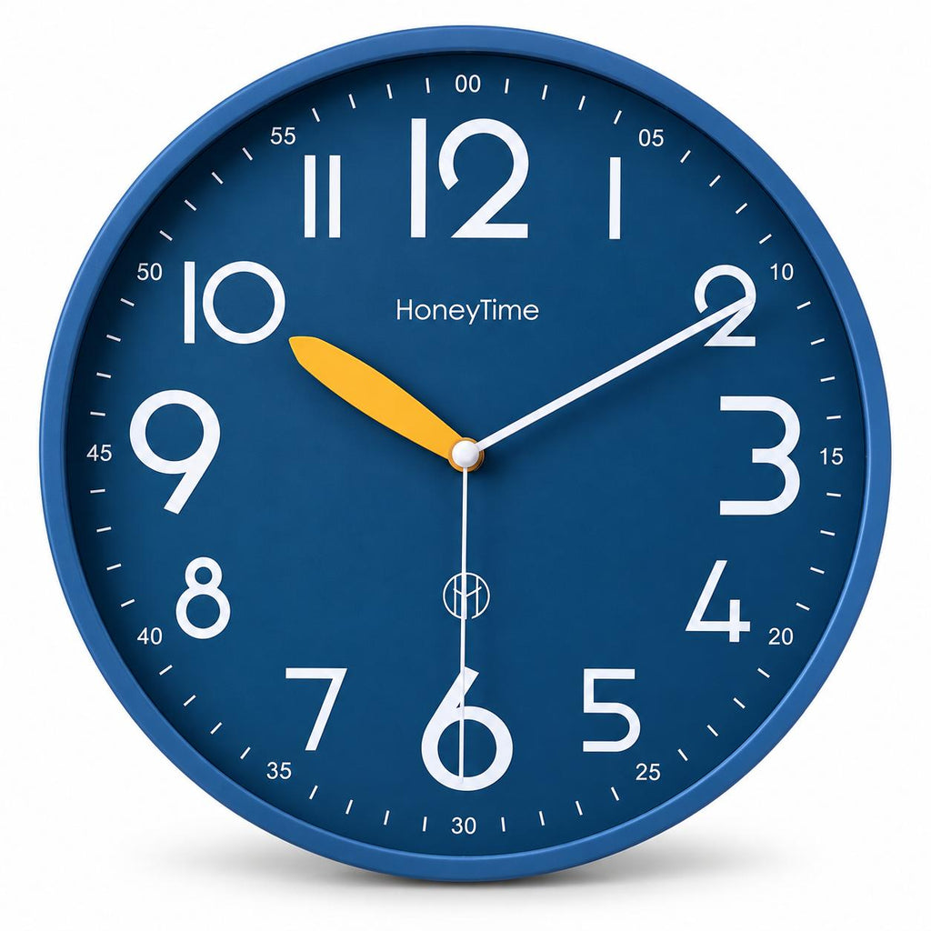 Horloge Murale Moderne Plastique | Blue