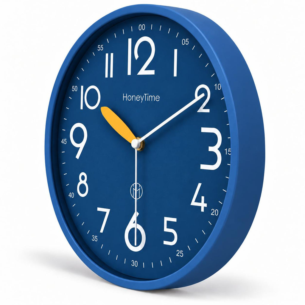 Horloge Murale Moderne Plastique | Blue