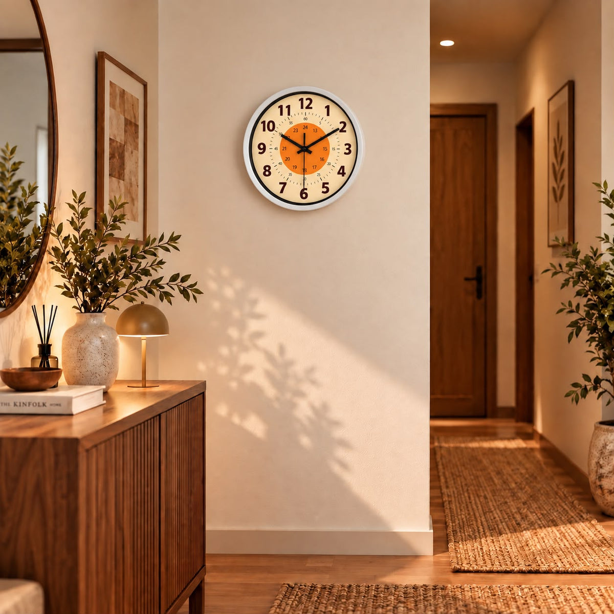 Horloge Murale Moderne Plastique | Sienna