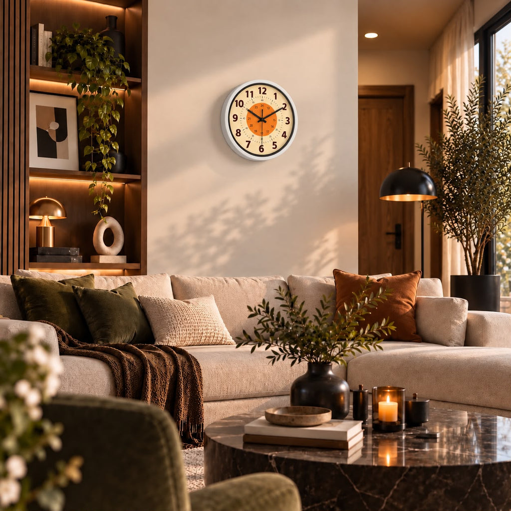 Horloge Murale Moderne Plastique | Sienna