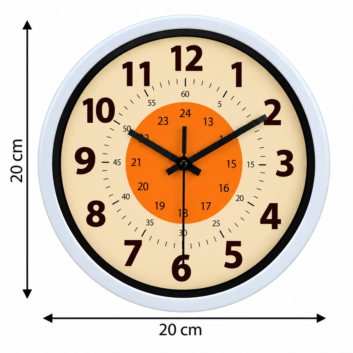 Horloge Murale Moderne Plastique | Sienna