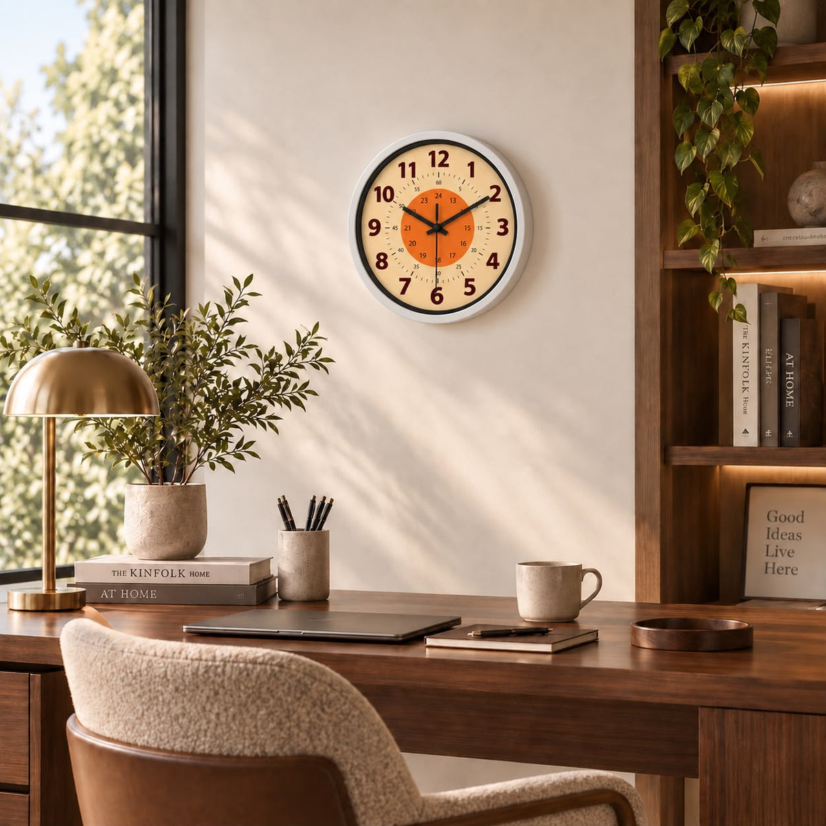 Horloge Murale Moderne Plastique | Sienna