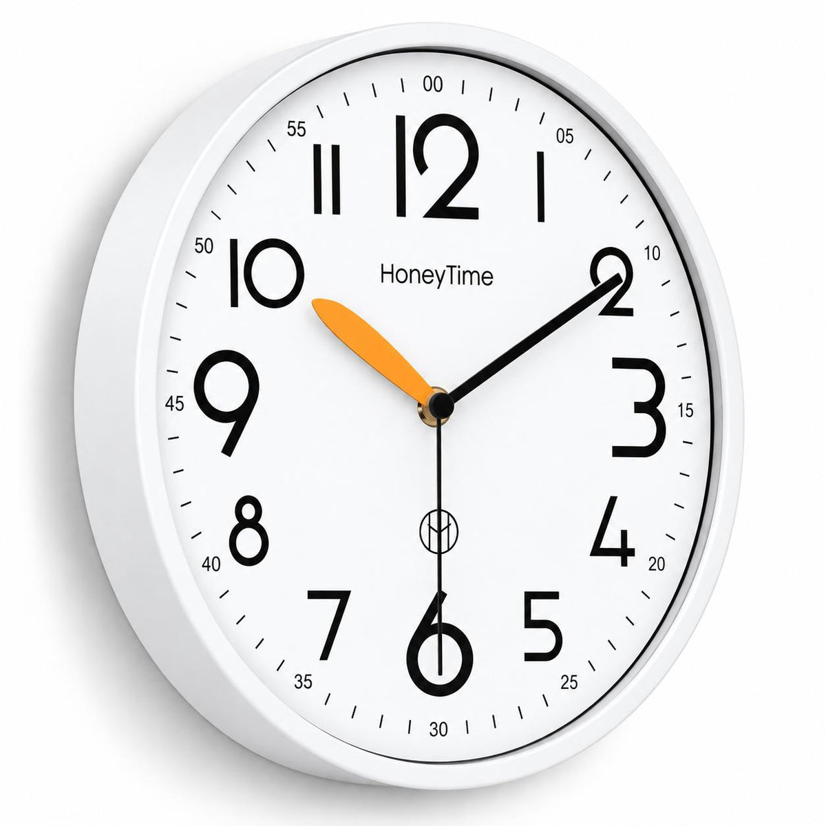 Horloge Murale Moderne Plastique | White