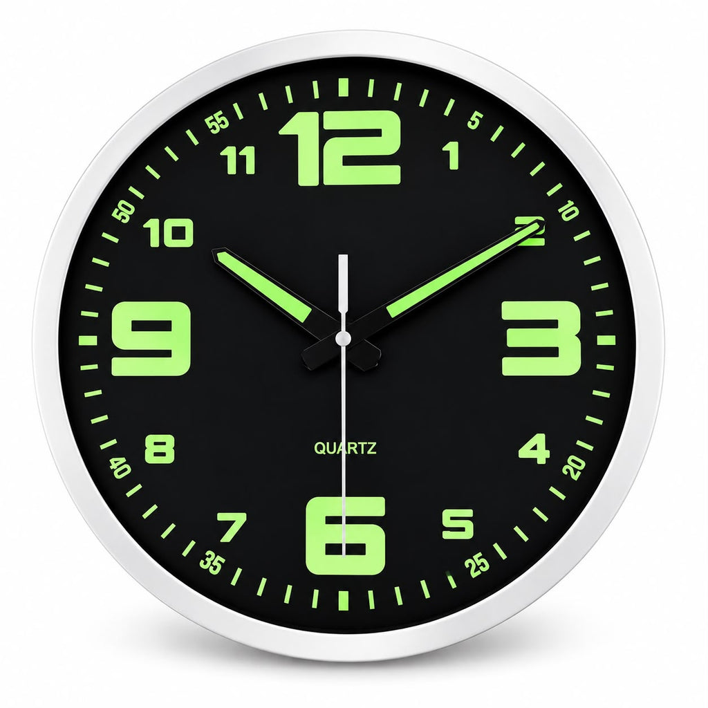 Horloge Murale Moderne Fluorescent Plastique | Halo