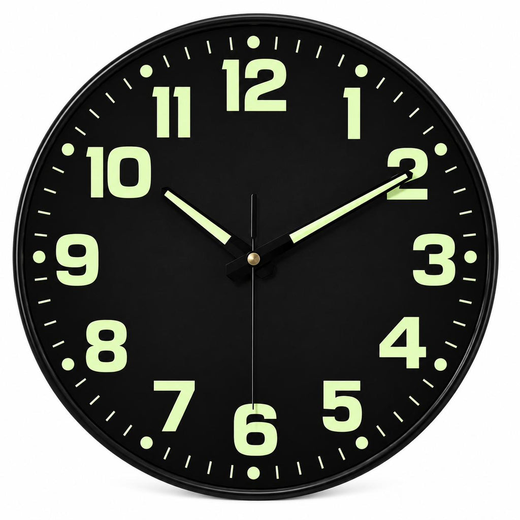 Horloge Murale Moderne Fluorescent Plastique | Nova