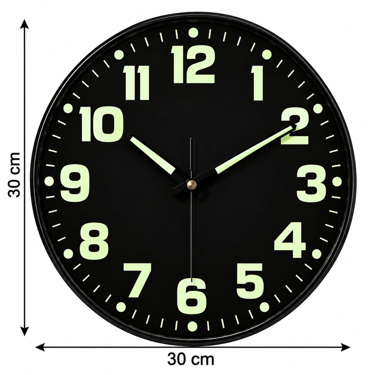 Horloge Murale Moderne Fluorescent Plastique | Nova