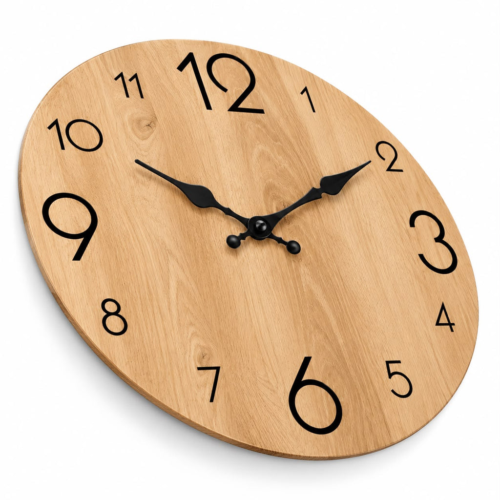 Horloge Murale Moderne Bois | Cèdre