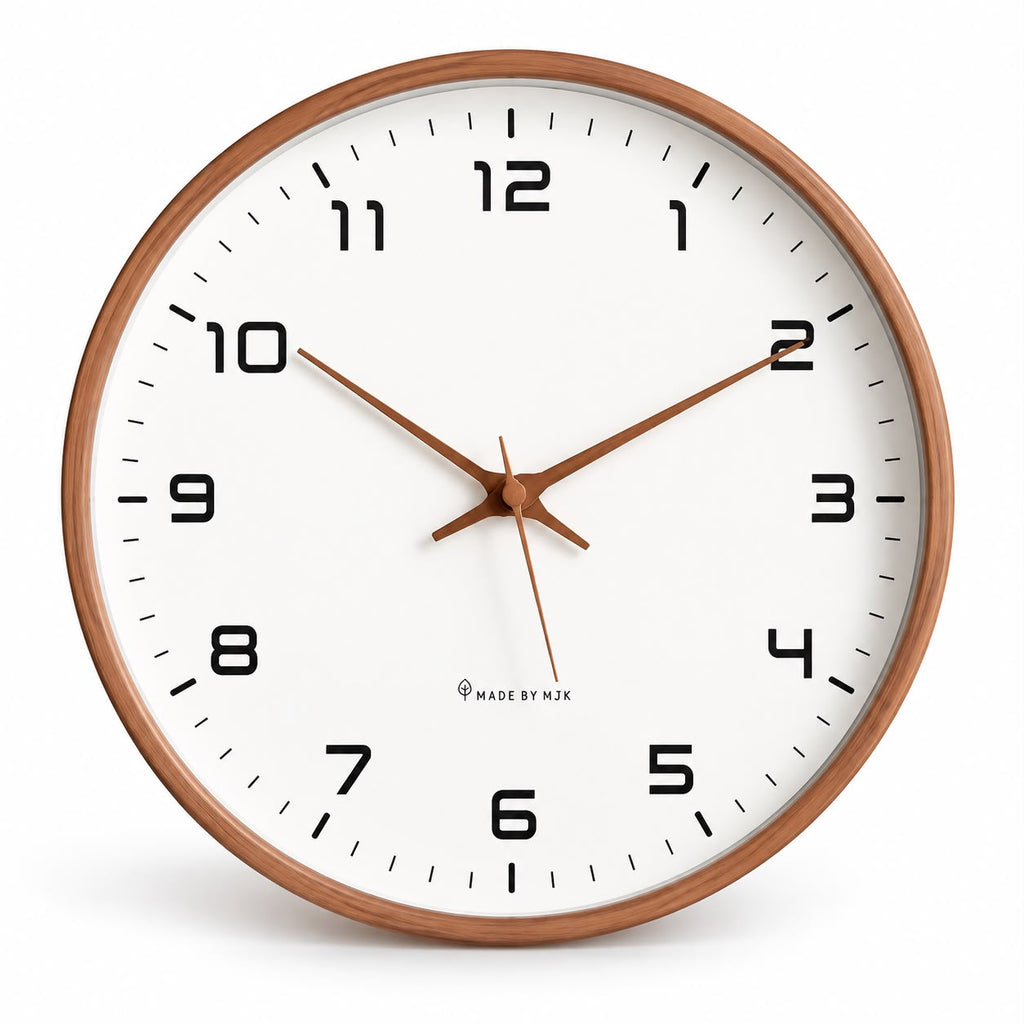 Horloge Murale Moderne Bois | Luma