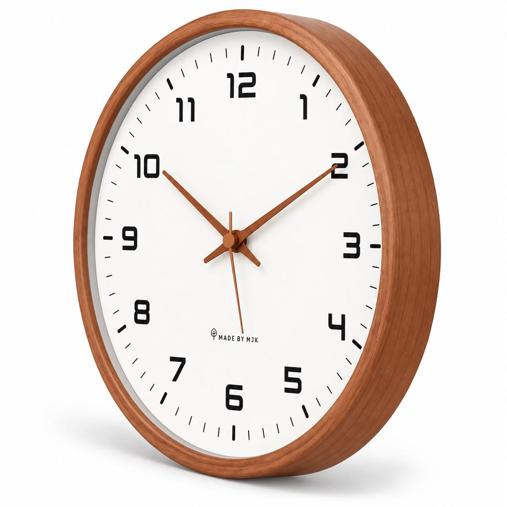 Horloge Murale Moderne Bois | Luma