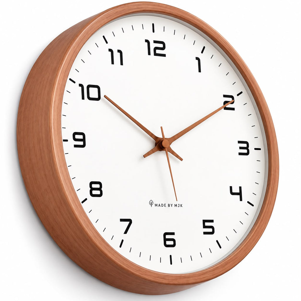Horloge Murale Moderne Bois | Luma