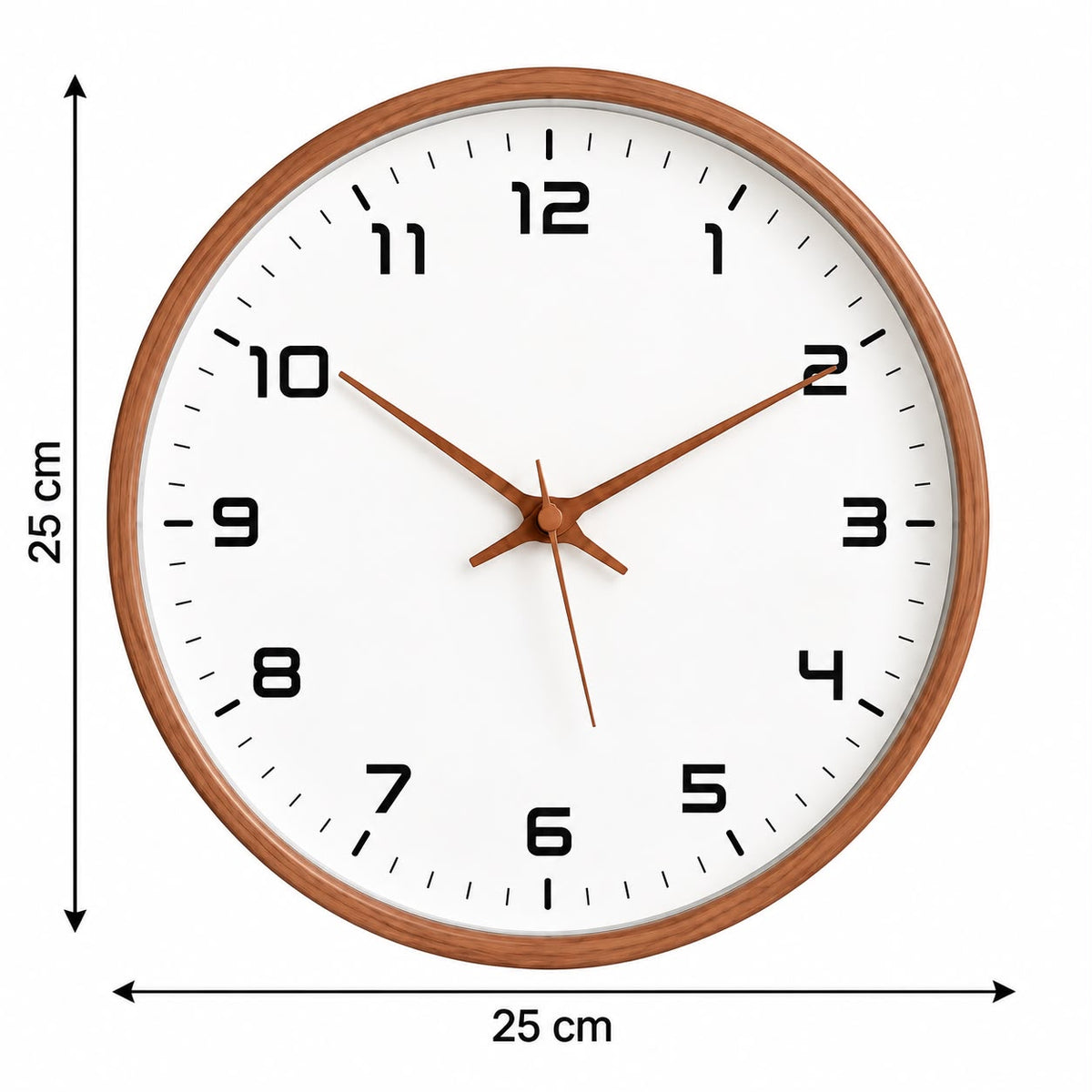 Horloge Murale Moderne Bois | Luma