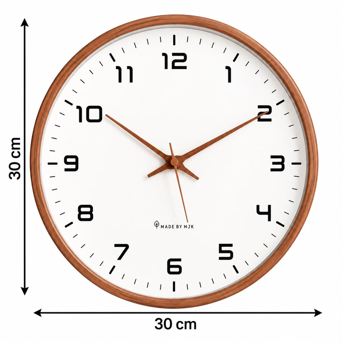 Horloge Murale Moderne Bois | Luma