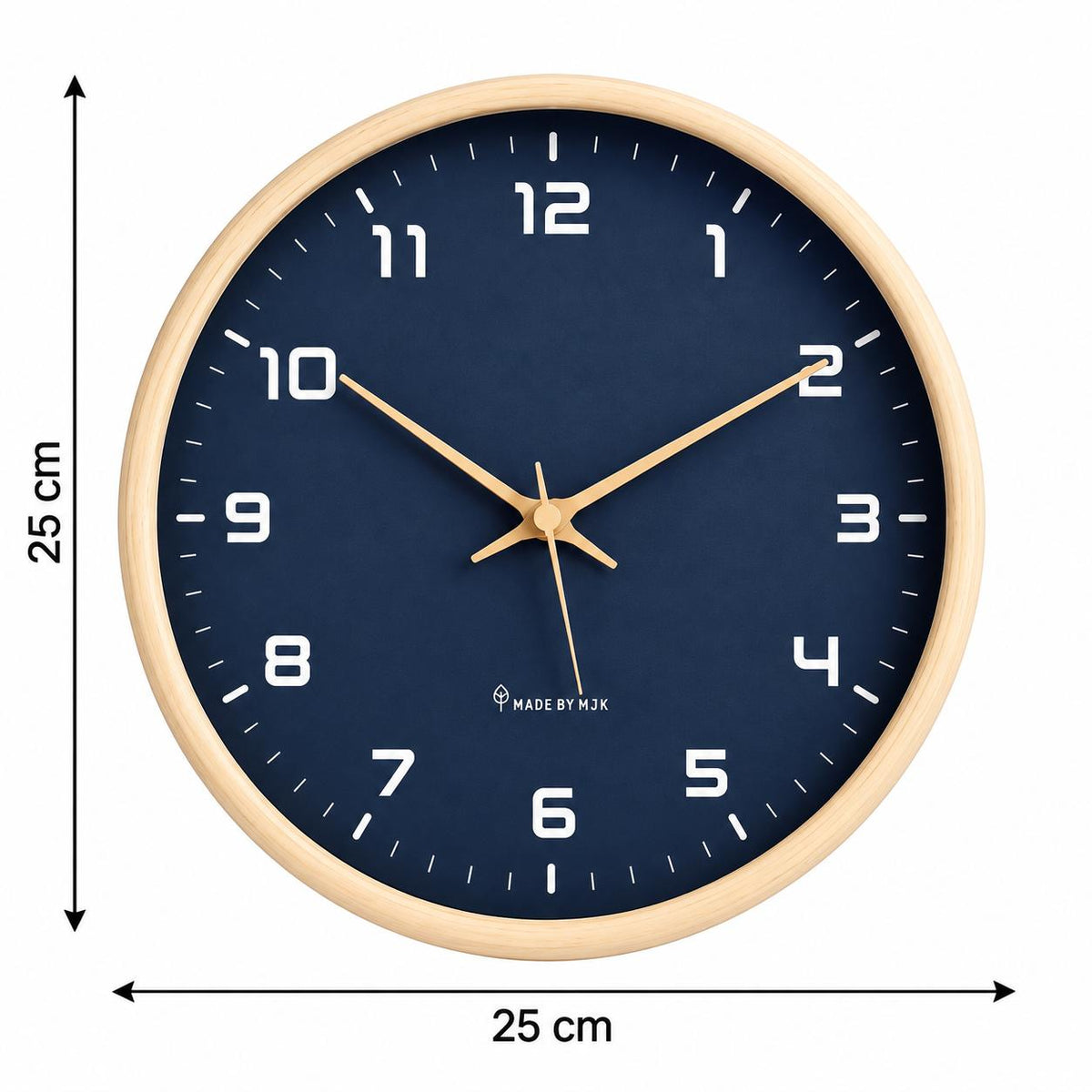 Horloge Murale Moderne Bois | Navy