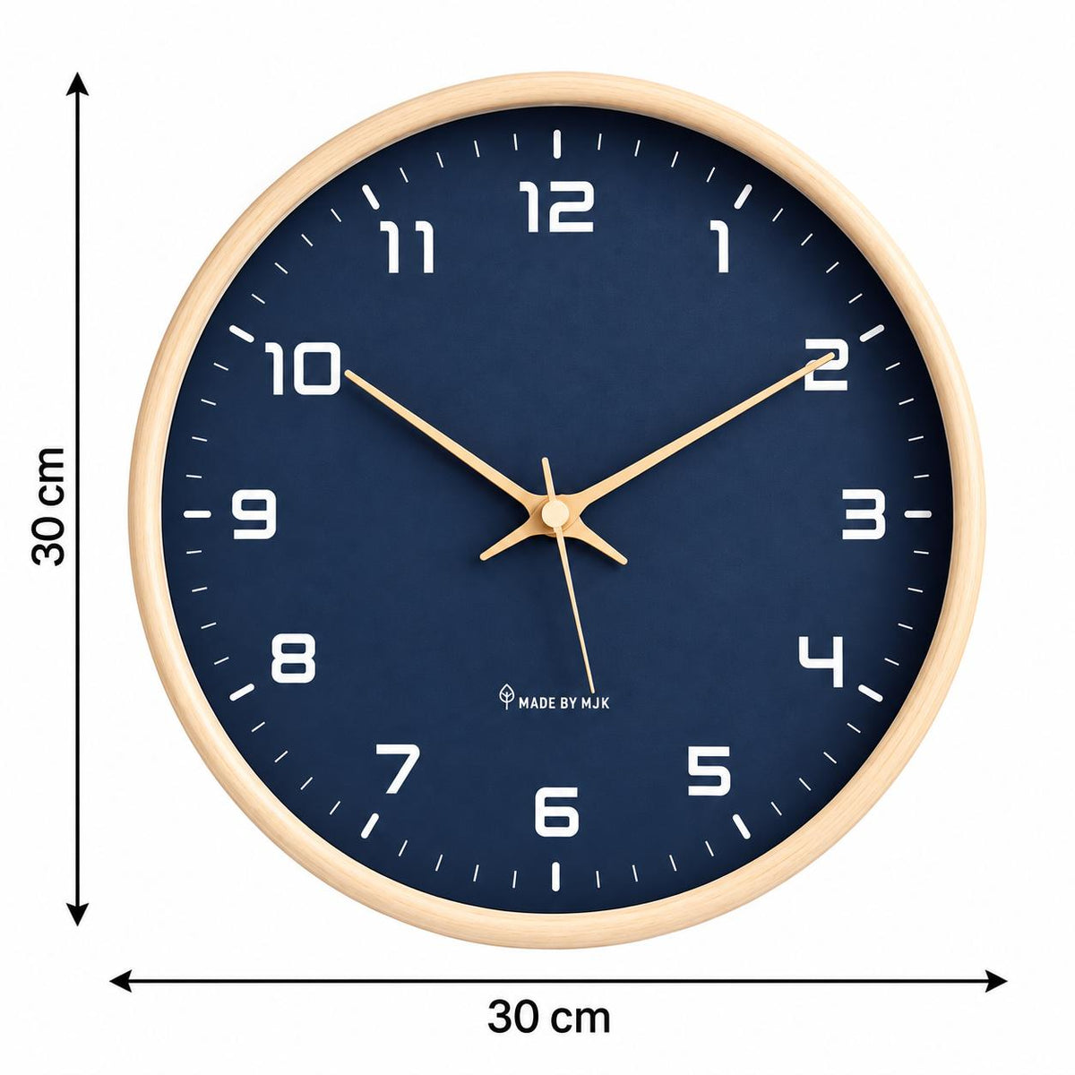 Horloge Murale Moderne Bois | Navy