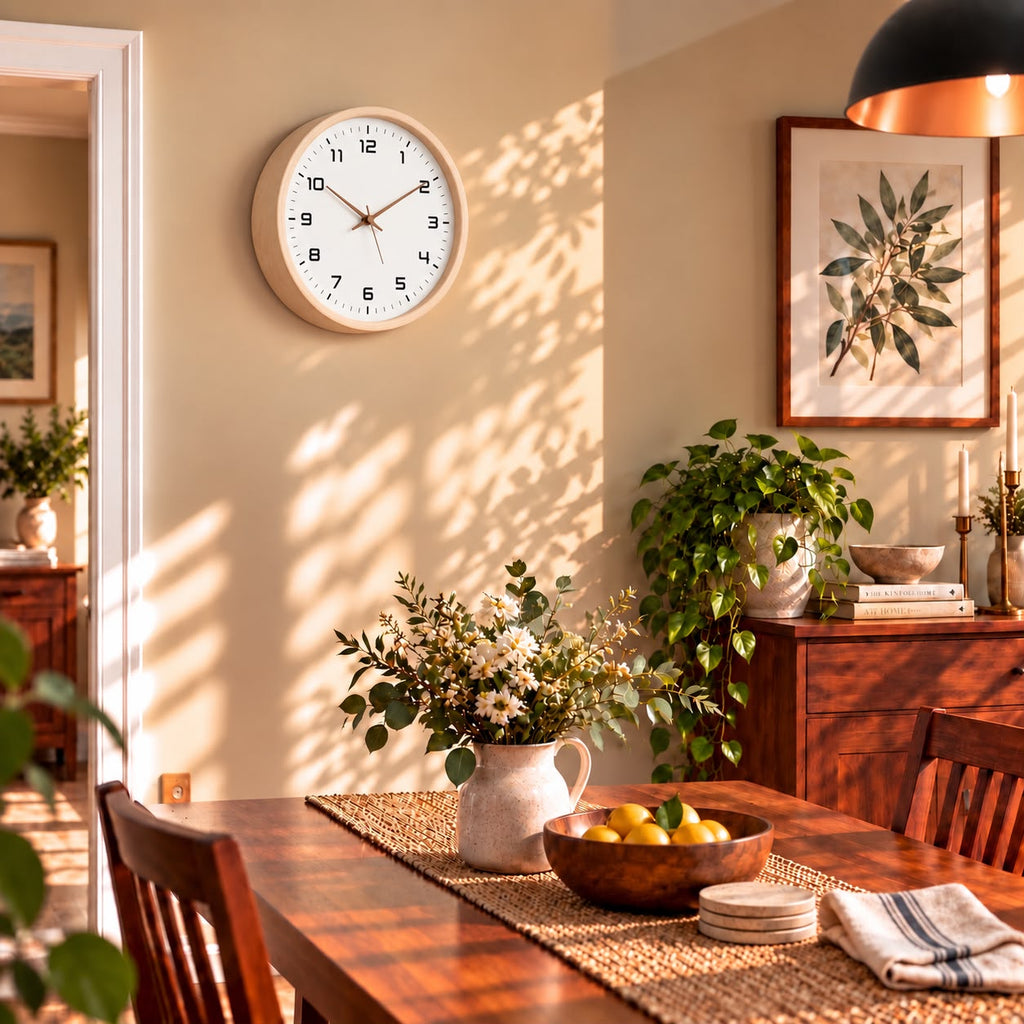 Horloge Murale Moderne Bois | Pure
