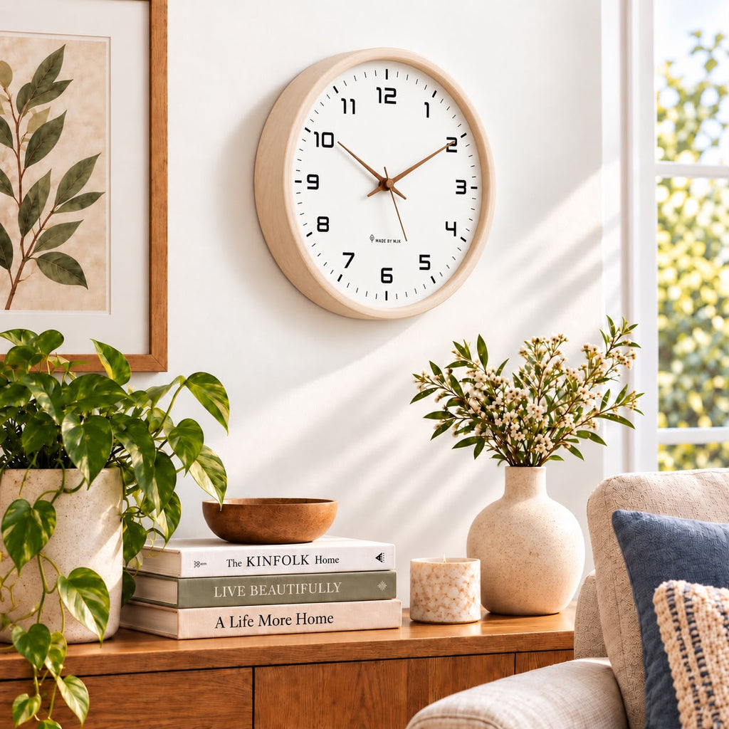 Horloge Murale Moderne Bois | Pure