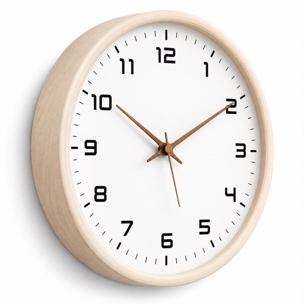 Horloge Murale Moderne Bois | Pure