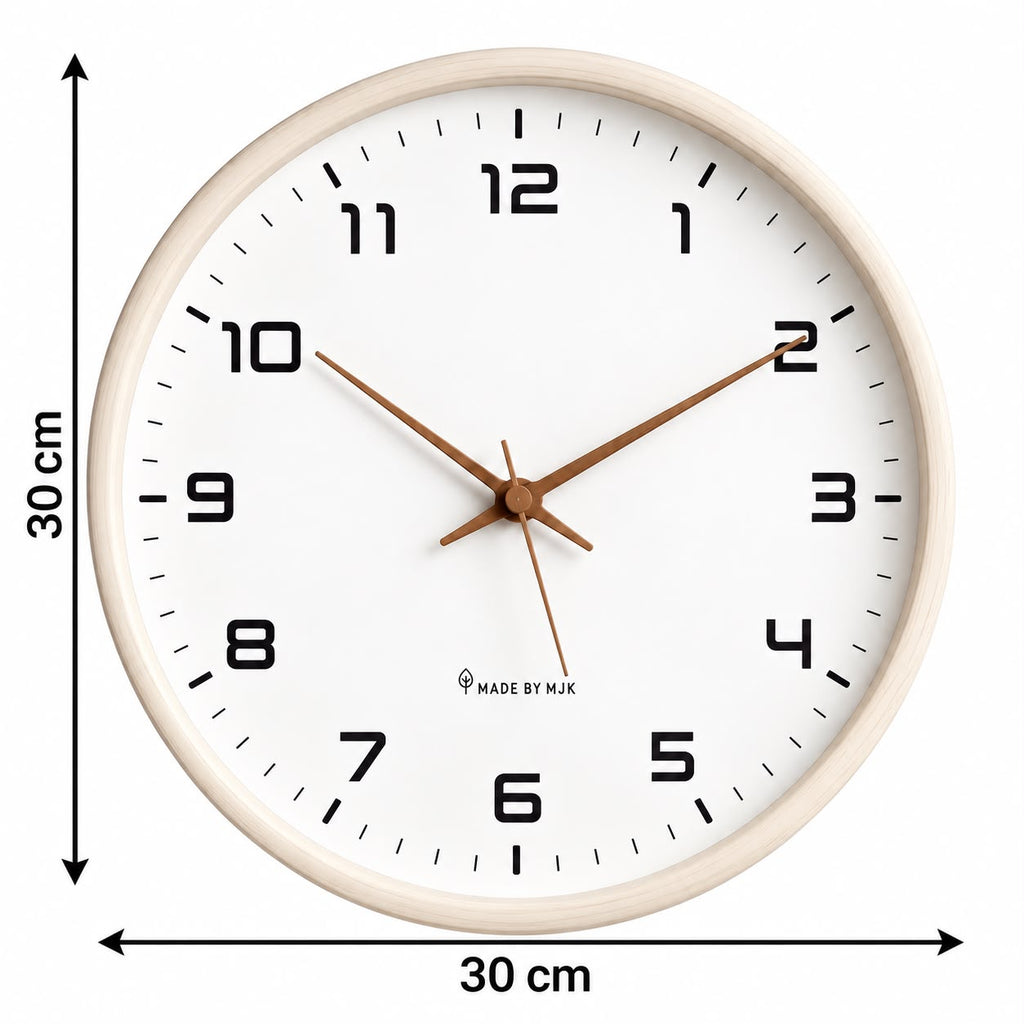 Horloge Murale Moderne Bois | Pure