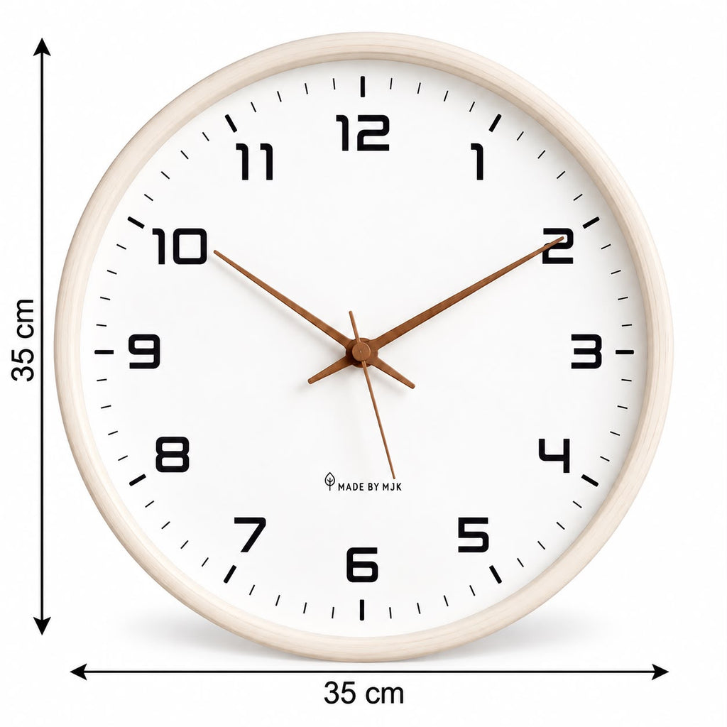 Horloge Murale Moderne Bois | Pure