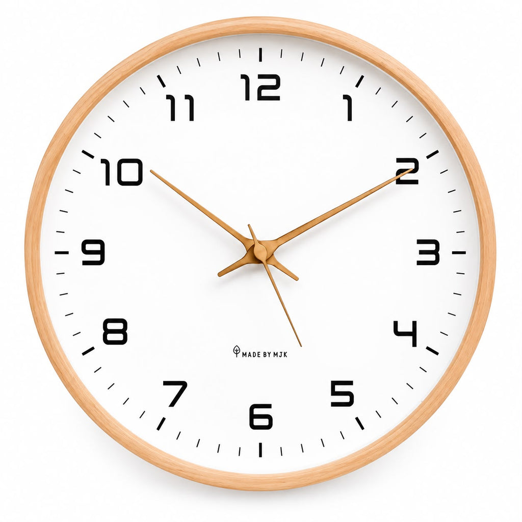 Horloge Murale Moderne Bois | Savane