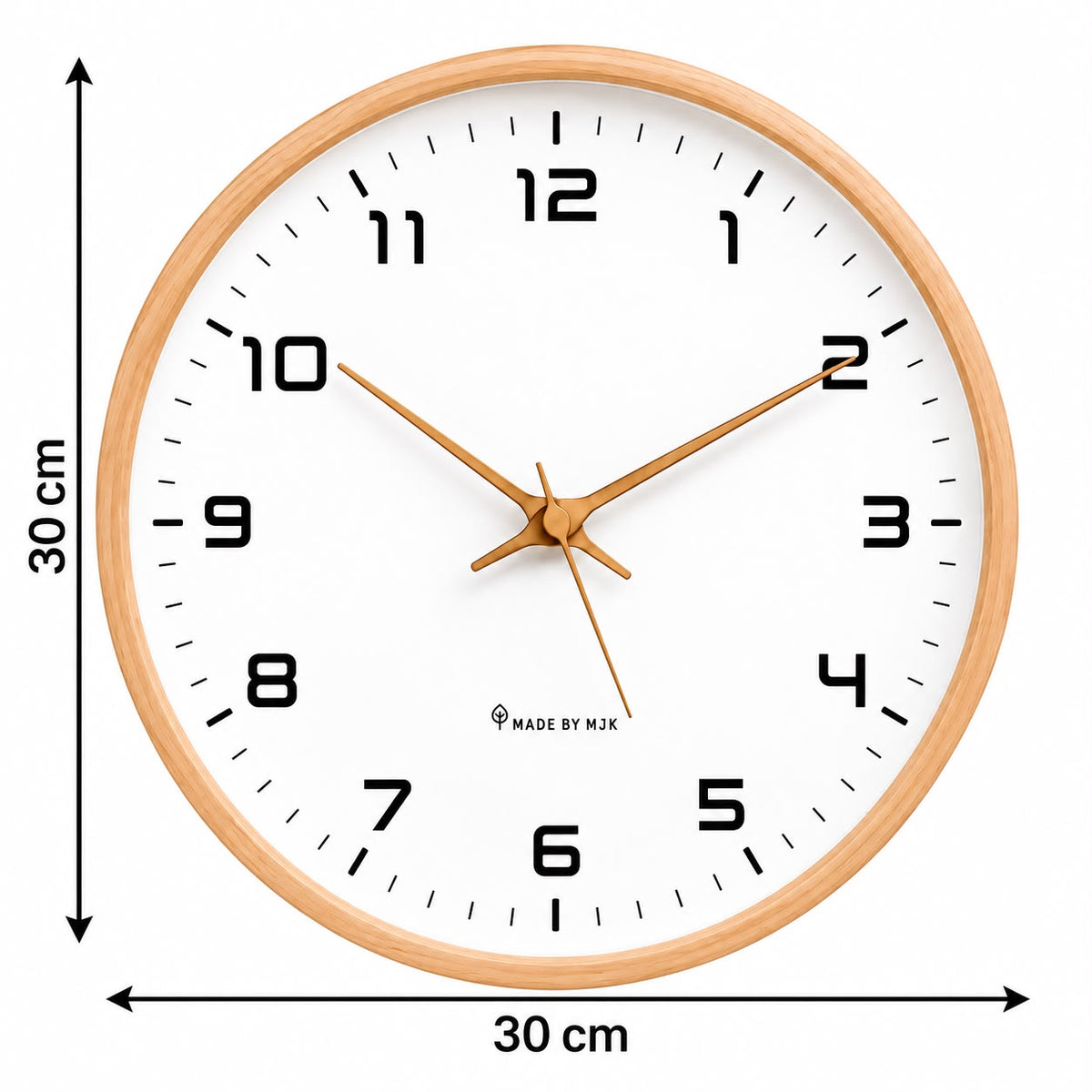 Horloge Murale Moderne Bois | Savane