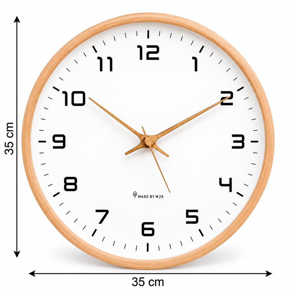 Horloge Murale Moderne Bois | Savane