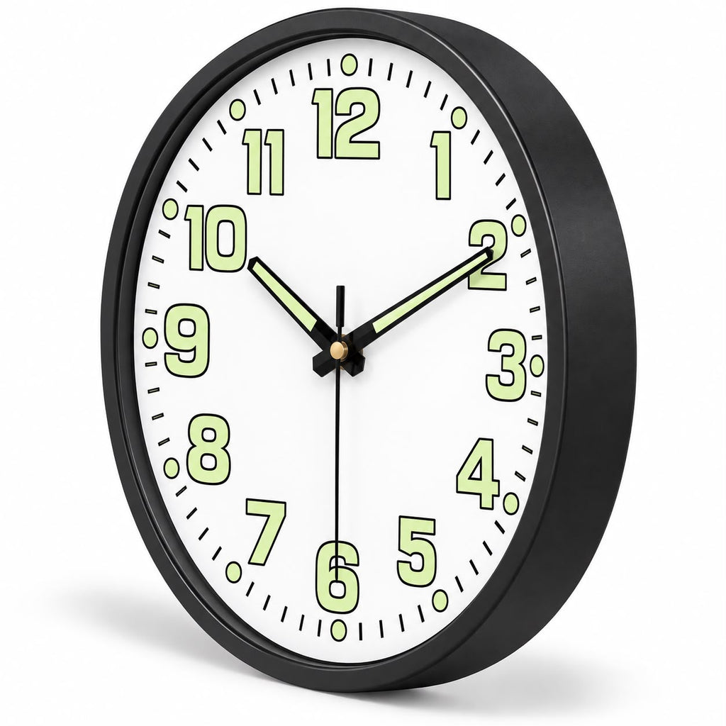 Horloge Murale Moderne Fluorescent Plastique | Aura
