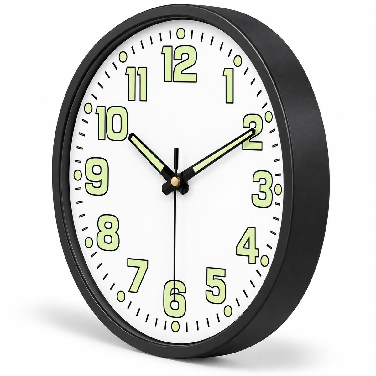 Horloge Murale Moderne Fluorescent Plastique | Aura