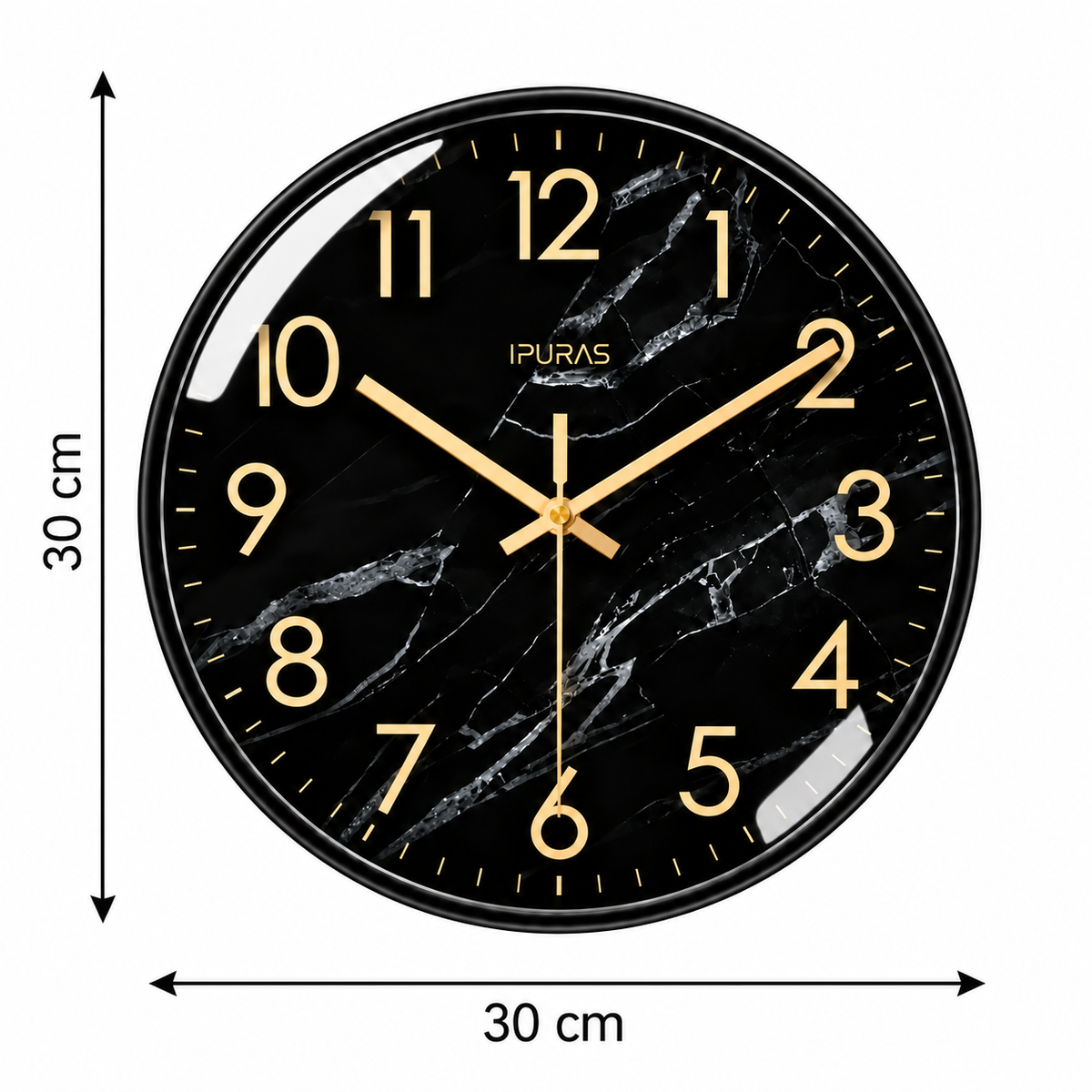 Horloge Murale Moderne Plastique Acrylique | Arden