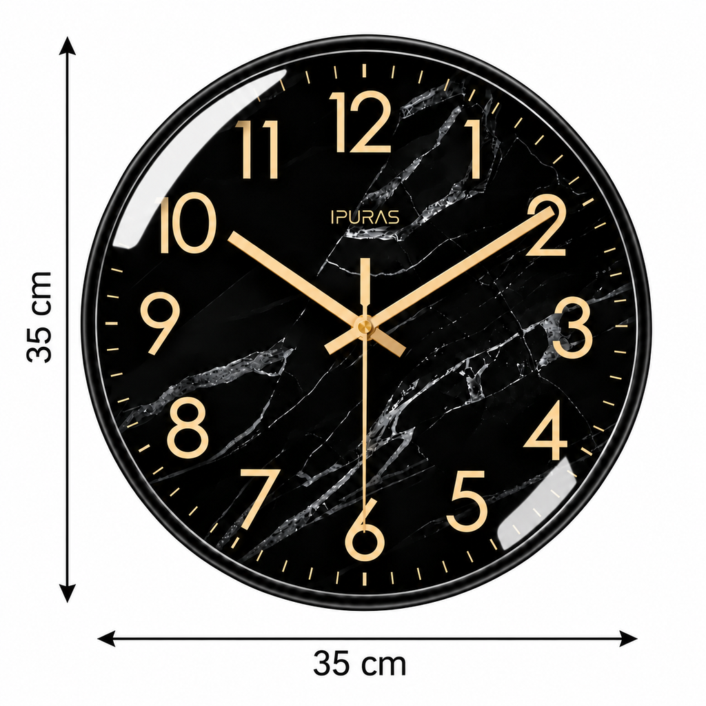 Horloge Murale Moderne Plastique Acrylique | Arden