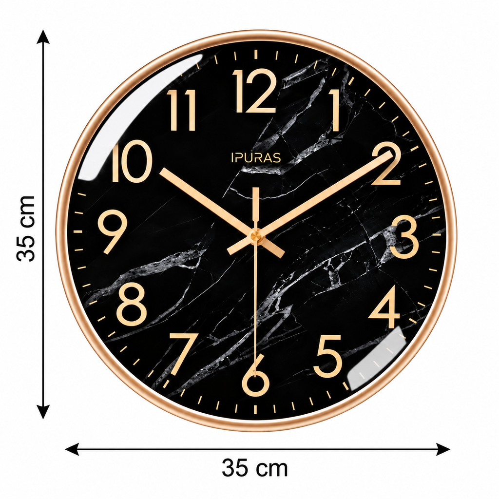 Horloge Murale Moderne Plastique Acrylique | Arden