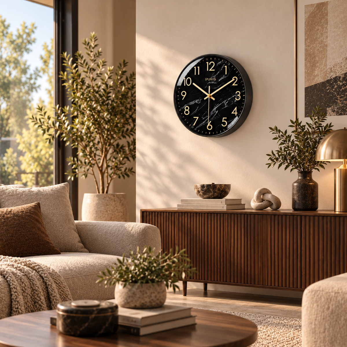 Horloge Murale Moderne Plastique Acrylique | Arden
